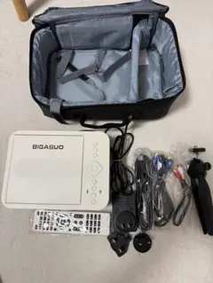 BIGASUO ポータブルDVDプレーヤー B-JP1038A - メルカリ