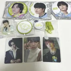 treasure ジェヒョク　トレカ　缶バッチ