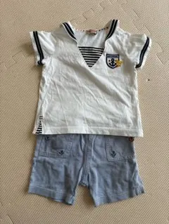 ミキハウス 半袖Tシャツ＆ズボン