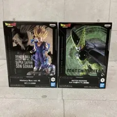 ドラゴンボールZ フィギュアセット　超サイヤ人孫悟飯　セル　スーパーサイヤ人2