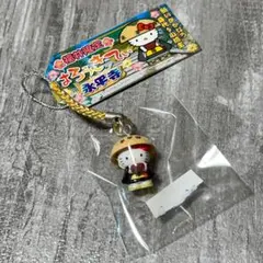 キティご当地ストラップ 福井 ハローキティ ご当地ストラップ 福井 そば 甘エビ えちぜん鉄道 東尋坊