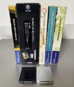 ゲームキューブ ソフト 5本セット メモリーカード付き