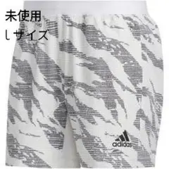 adidas ジャージハーフパンツ　ストレッチウーブンカモショーツ　ｌサイズ