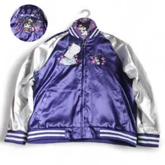 スカジャン　キティーホーク　ネイビー　ナイロン　レア　ヴィンテージ スカジャン キティーホーク ネイビー ナイロン レア