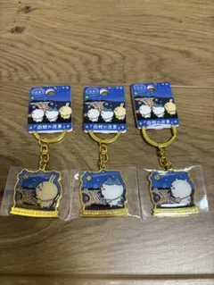 ご当地　ちぃかわ　キーホルダー　函館の夜景　3種セット