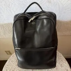 PORTER クラーク レザーバックパック　ブラック