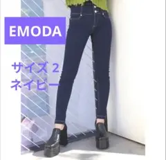 EMODA エモダ　フィックスハイウエストデニム　スキニーデニムのサムネイル