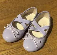 petit main　プティマイン　バレエシューズ　14cm　ラベンダー