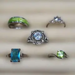 20〜24号 未使用リング5点まとめ売り