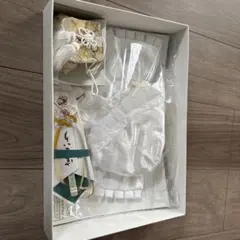 お宮参り　フードセット　ポリエステル4点セット　男の子用　ホワイト未使用