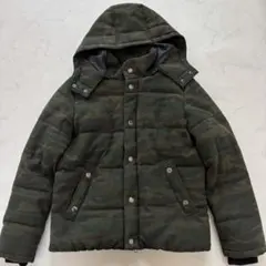 Suggestion ダウンジャケット 迷彩 M（D324）