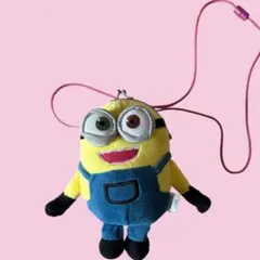 ミニオン ぬいぐるみがま口 ストラップ付き