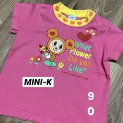 希少/平成レトロ/MINI-K/ベビー/半袖Tシャツ ミニケーベビーのサムネイル