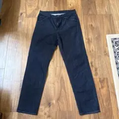 【ユニクロUNIQLO jeans】ダークブルー スリムフィット デニムパンツ