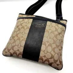 【美品】COACH コーチ ショルダーバッグ 斜め掛け PVC f70591 tk1333_1.jpg