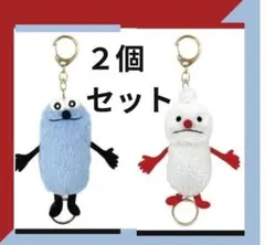 【新品未開封】 2個セット パペットスンスン ノンノン リール付きマスコット