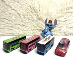 東京ディズニーリゾート スティッチ プルバックカー 16個セット【レア 