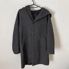 HARE ダークグレー　厚手　ジャケット　コート　ロング