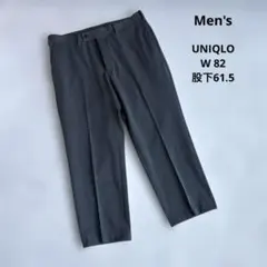 W82｜ユニクロ ヒートテックスマートスリムフィットパンツ 暖パン　股下61.5