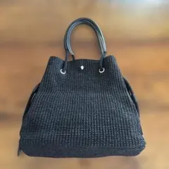 【美品】ヘレンカミンスキー　ラフィアトートバッグのサムネイル