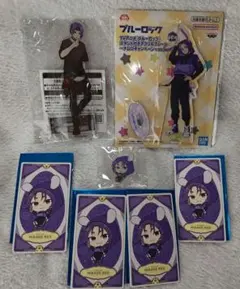 ブルーロック 【御影玲王】スタンド付きアクリルプレート他