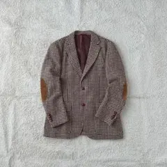 美品 ハリスツイード テーラードジャケット キルティング エルボーパッチ くるみ 2025年最新】ハリスツイード 肘の人気アイテム - メルカリ