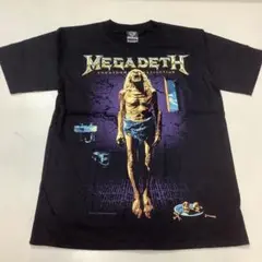 Megadeth バンドTシャツ　Mサイズ　メガデス　　　　　　　SR5A1