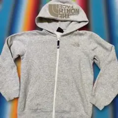 ノースフェイス★NORTHFACE★グレー★ジップアップパーカー★形が抜群に良い