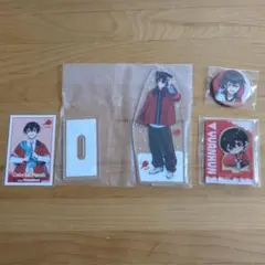 カラフルピーチ　ゆあんくん　アクリルスタンド、ステッカー、缶バッチセット