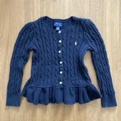 Polo Ralph Lauren kidsネイビー カーディガン