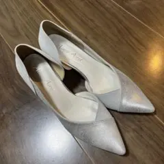 Avenir Aret シルバー パンプス