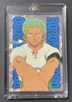 ONEPIECE アマダ ステッカーコレクション ゾロ 希少 レア キラ 当時
