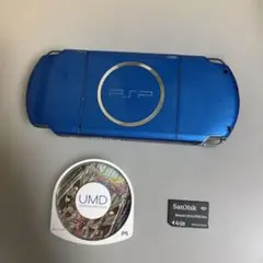 SONY PSP3000 青　本体 ジャンク品