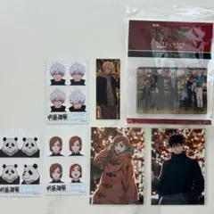 呪術廻戦 アクリルブロック ステッカーセット 五条悟 伏黒恵 釘崎野薔薇