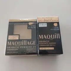 MAQuillAGE DRAMATIC POWDERY EX 10❌2 - メルカリ