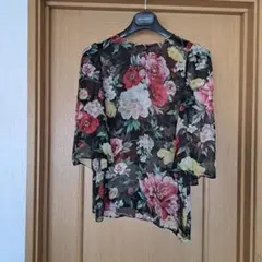 最終値下げ】 Dolce & Gabbana ひまわりブラウス - メルカリ