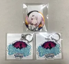 カプくじ ストリートファイター6×にじさんじ 椎名唯華 アクキー 缶バッジ