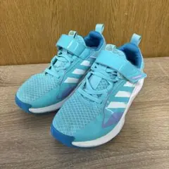 adidas 水色 スニーカー 21センチ