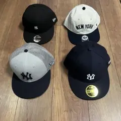 ニューエラ　47 キャップ4セット
