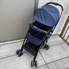 美品 アップリカ カルーンエアーAB ベビーカー メッシュ しずく