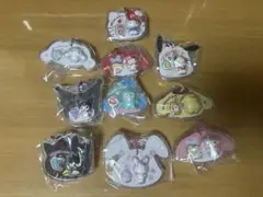 サンリオキャラクターズ　パッケージチャーム&チョコボーロ　10種　コンプリート