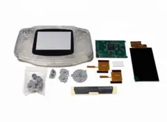 ゲームボーイアドバンス用IPS液晶＋クリアシェルセット