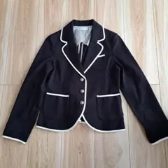 美品　組曲　フォーマルスーツ　ブレザー　ジャケット　ブラック　小物付き　150