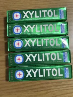 LOTTE XYLITOL ガム ライムミント 5本セット　キシリトールガムのサムネイル