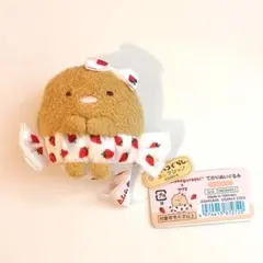 すみっコぐらし×サクマ いちごみるくキャンディ てのりぬいぐるみ とんかつ 新品