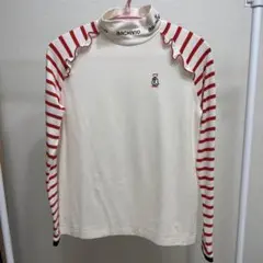 アルチビオ　archivio ハイネックストライプセーター 38 モックネック