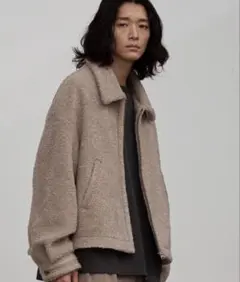 【WYM LIDNM】OVERSIZED BOA BLOUSON ボア ブルゾン