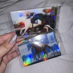 競馬カード ソダシ アフリカンゴールド 2枚セット