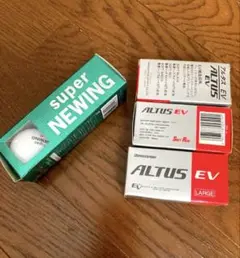 【新品】ALTUS EV & super NEWING ゴルフボール 9個セット