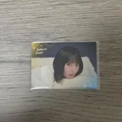 乃木坂46 モバイル　会場限定　遠藤さくら B賞　両面フォトカード